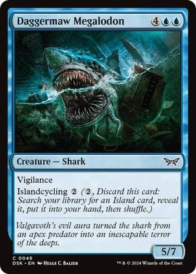 Daggermaw Megalodon DSK 48 NM Magic: The Gathering