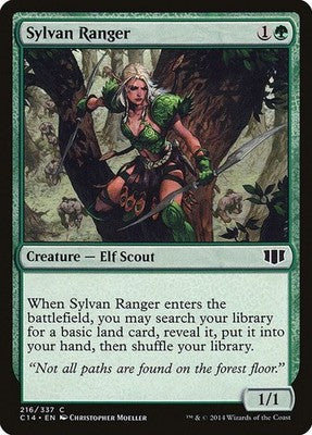 Sylvan Ranger C14 216 LP Magic: The Gathering