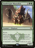 Sandsteppe Mastodon FRF 137 NM Magic: The Gathering
