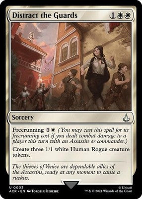 Distract the Guards ACR 3 Foil NM Magic: The Gathering