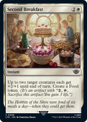 Second Breakfast LTR 29 NM Magic: The Gathering