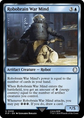 Robobrain War Mind PIP 38 NM Magic: The Gathering