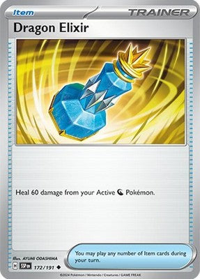Dragon Elixir 172/191 SV08: Surging Sparks Reverse Holofoil Pokémon TCG