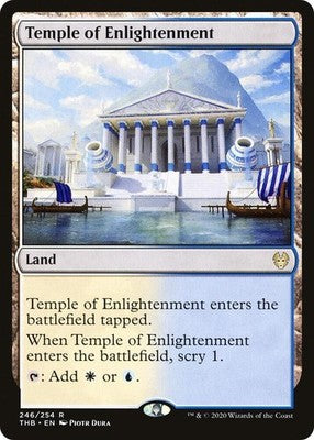 Temple of Enlightenment THB 246 NM Magic: The Gathering