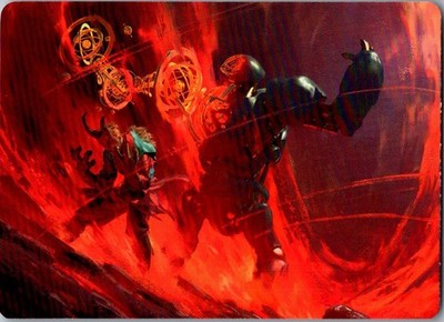 Twinferno Art Card 39 Art Series: Dominaria United Magic: The Gathering NM