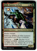 Hulk, Gamma Goliath Marvel Super Heroes 215 U Foil Magic: The Gathering