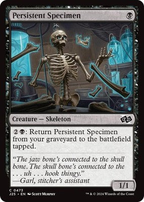 Persistent Specimen J25 473 NM Magic: The Gathering