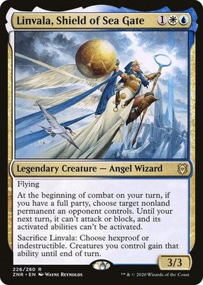 Linvala, Shield of Sea Gate ZNR 226 NM Magic: The Gathering