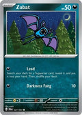 Zubat 027/064 SV: Shrouded Fable Reverse Holofoil Pokémon TCG