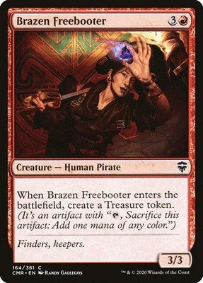 Brazen Freebooter CMR 164 NM Magic: The Gathering