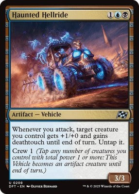 Haunted Hellride DFT 208 NM Magic: The Gathering