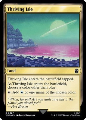 Thriving Isle WHO 327 NM Magic: The Gathering