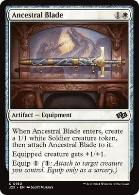 Ancestral Blade J25 160 NM Magic: The Gathering