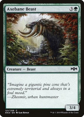 Axebane Beast RNA 121 NM Magic: The Gathering