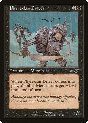 Phyrexian Driver NEM 64 NM Magic: The Gathering