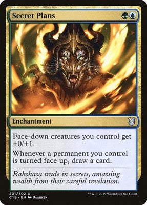 Secret Plans C19 201 NM Magic: The Gathering