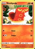 Sizzlipede (46) Fusion Strike 046/264 Common Pokémon — English Lightly Played