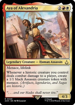 Aya of Alexandria ACR 48 NM Magic: The Gathering