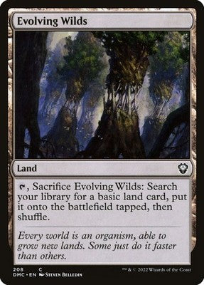 Evolving Wilds DMC 208 NM Magic: The Gathering