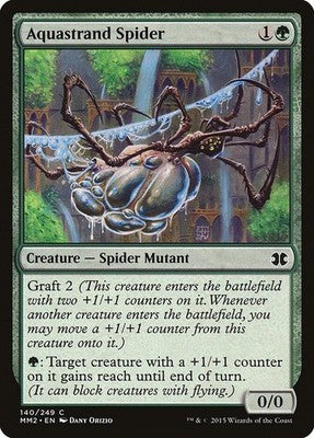 Aquastrand Spider MM2 140 NM Magic: The Gathering