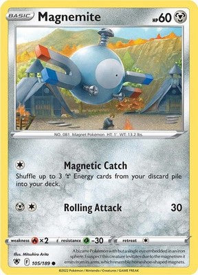 Magnemite 105/189 SWSH10: Astral Radiance Pokémon TCG