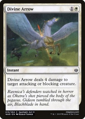 Divine Arrow WAR 10 NM Magic: The Gathering