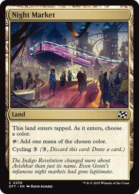 Night Market DFT 258 Foil NM Magic: The Gathering