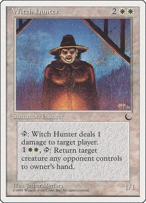 Witch Hunter CHR 14 NM Magic: The Gathering