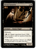 Hired Torturer Dragon's Maze 25 C Magic: The Gathering Near Mint