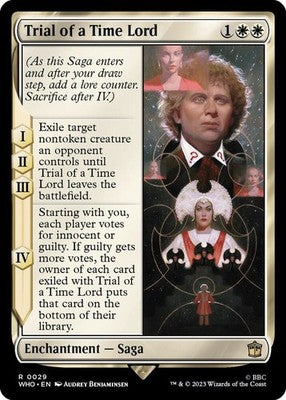 Trial of a Time Lord WHO 29 NM Magic: The Gathering