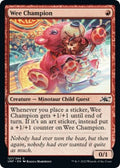 Wee Champion UNF 127 NM Magic: The Gathering