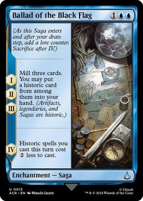 Ballad of the Black Flag ACR 13 NM Magic: The Gathering