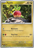 Applin 138/191 SV08: Surging Sparks Reverse Holofoil Pokémon TCG