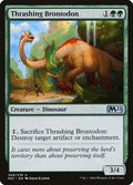 Thrashing Brontodon M21 209 NM Magic: The Gathering