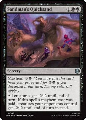 Sandman's Quicksand SPM 63 NM Magic: The Gathering