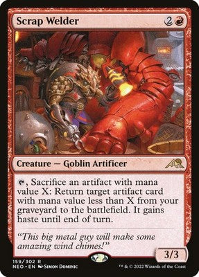 Scrap Welder NEO 159 NM Magic: The Gathering