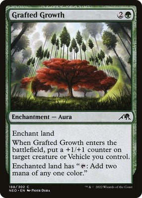 Grafted Growth NEO 188 Foil NM Magic: The Gathering