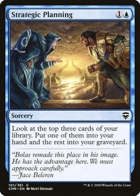 Strategic Planning CMR 101 NM Magic: The Gathering