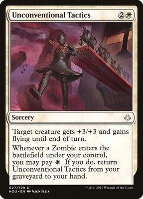 Unconventional Tactics HOU 27 NM Magic: The Gathering