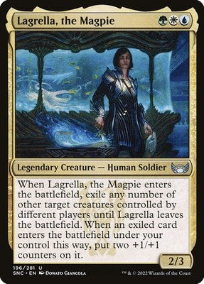Lagrella, the Magpie SNC 196 NM Magic: The Gathering