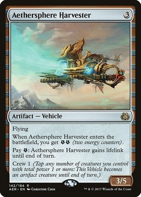 Aethersphere Harvester AER 142 NM Magic: The Gathering