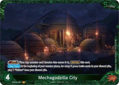 Mechagodzilla City ( ) EBP04-086+ Booster Set 4: Endless Wars Foil Godzilla Card