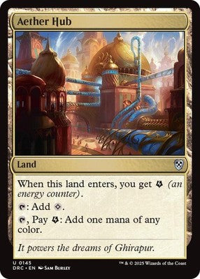 Aether Hub DRC 145 NM Magic: The Gathering