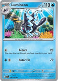 Lumineon 036/142 SV07: Stellar Crown Reverse Holofoil Pokémon TCG