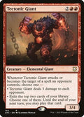 Tectonic Giant AFC 144 NM Magic: The Gathering