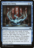Write into Being FRF 59 NM Magic: The Gathering