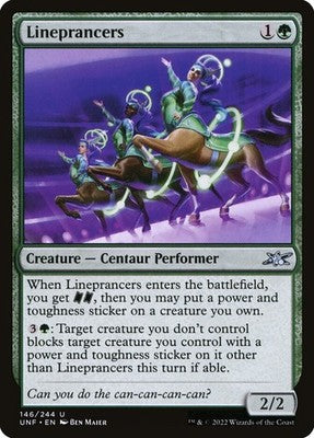 Lineprancers UNF 146 NM Magic: The Gathering