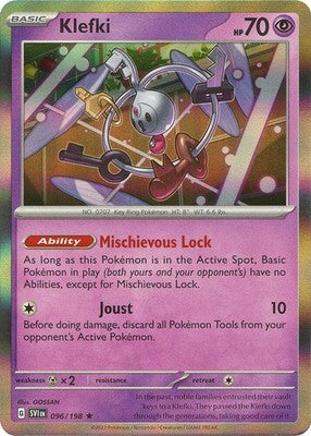 Klefki 096/198 SV01: Scarlet & Violet Base Set Holofoil Pokémon TCG