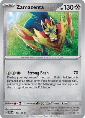 Zamazenta 146/182 SV10: Destined Rivals Holofoil Pokémon TCG