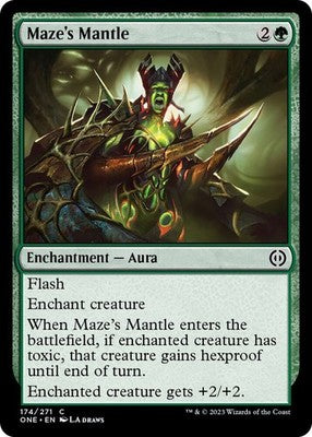 Maze's Mantle ONE 174 NM Magic: The Gathering